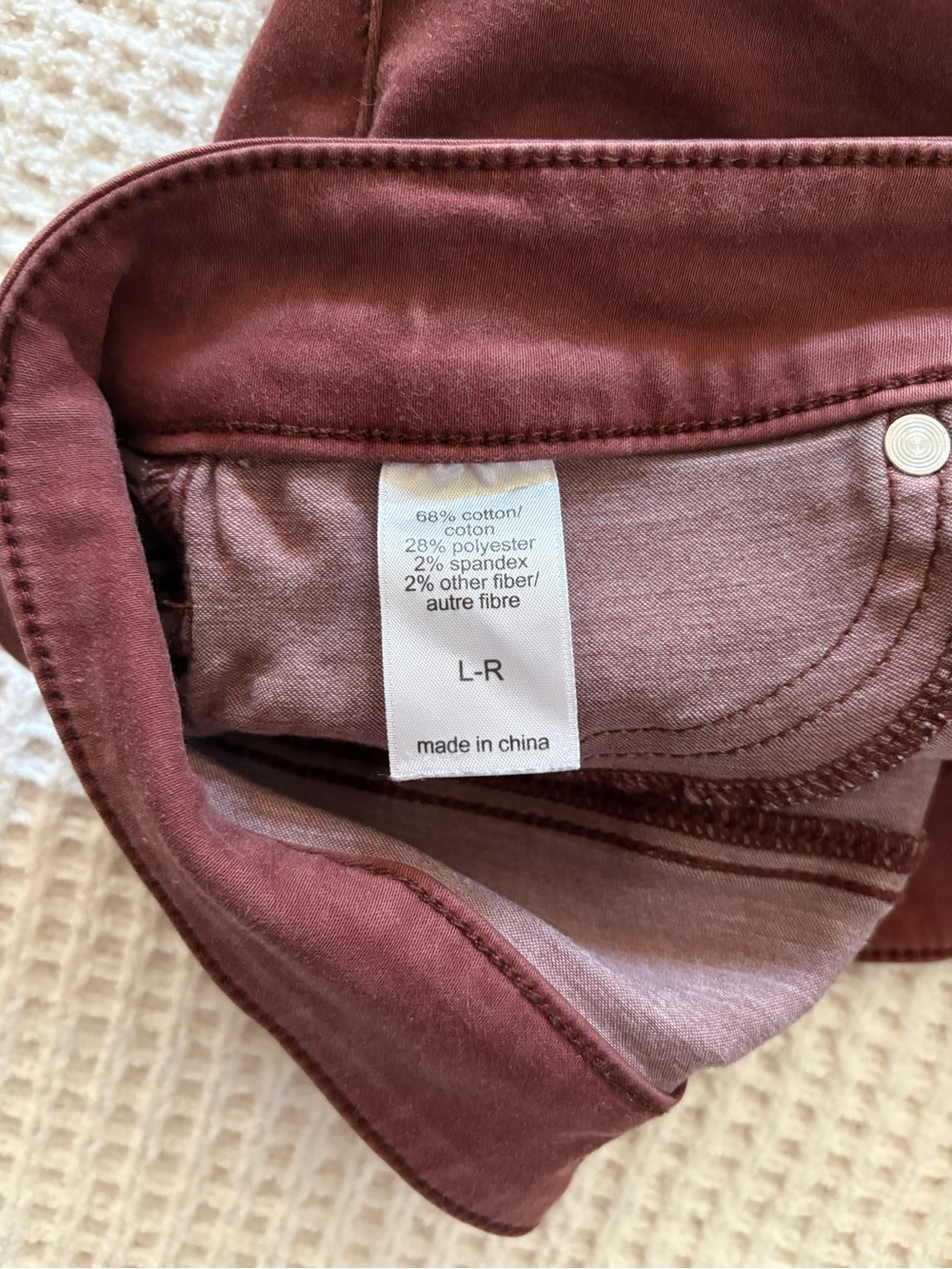 Maroon Pants - Picture 5 of 6